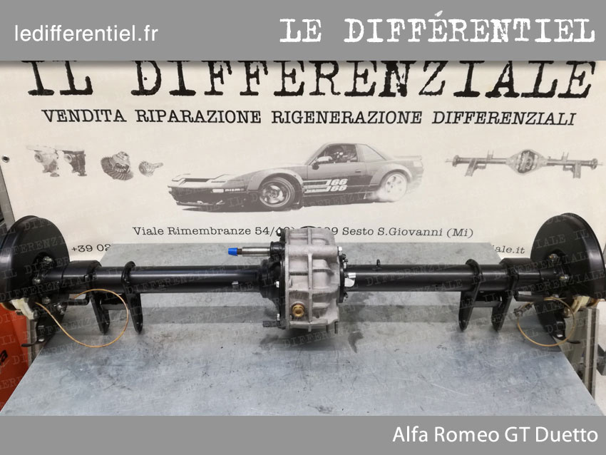 Differentiel Alfa Romeo GT Duetto 1