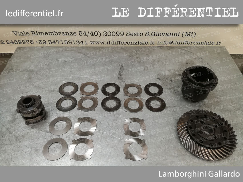 Kit dembrayage pour Lamborgini Gallardo autobloquant