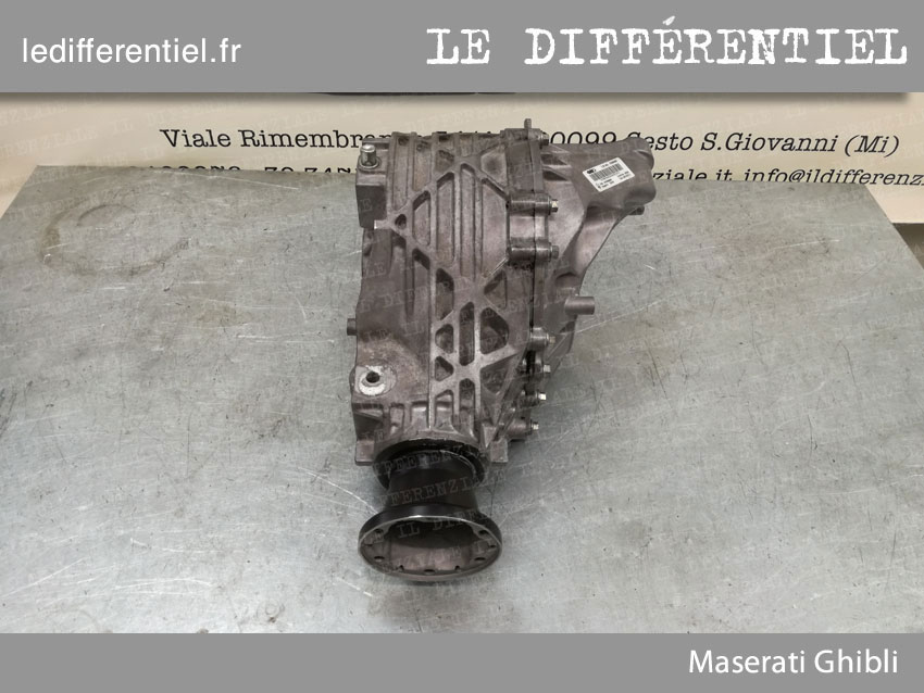 différentiel Maserati Ghibli arrière 4