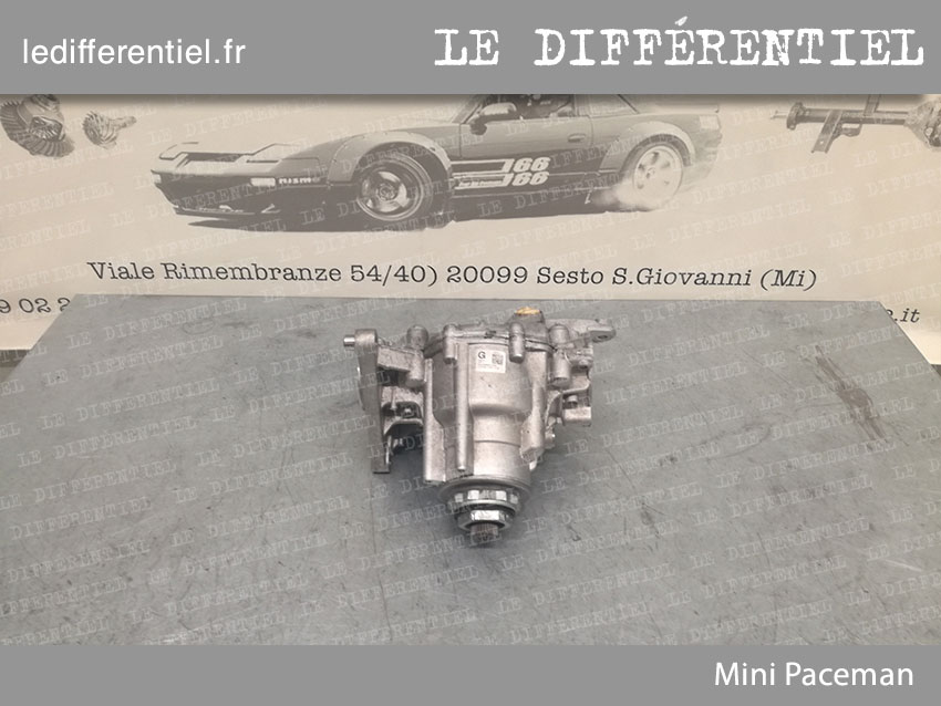 Différentiel Mini Paceman réducteur avant